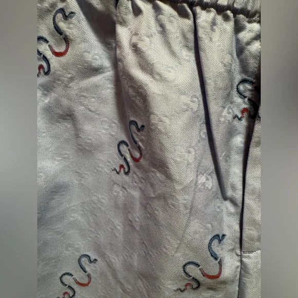 New Authentic Gucci GG Logo Snake Shorts Bermuda Size IT 52 / US L Waist 34 - 40